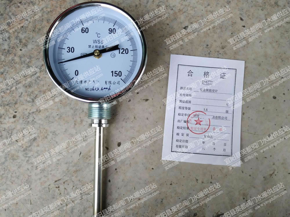 WSS-411徑向雙金屬溫度計(jì)